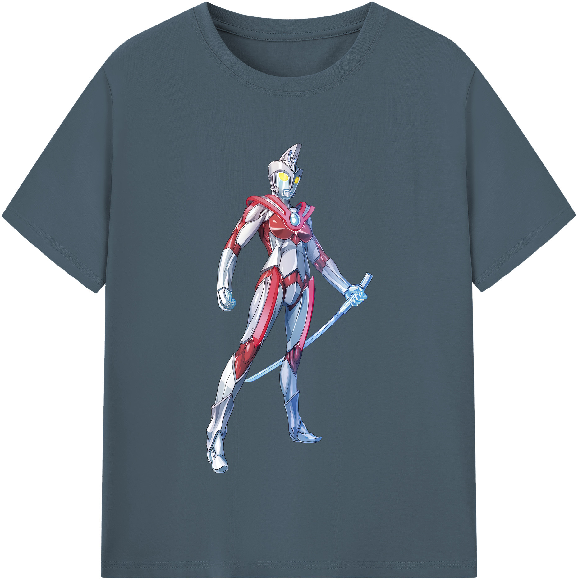（画像用） ウルトラマン Ultraman 綿100％半袖Tシャツ（フロントプリント）